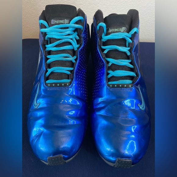 Vintage Nike Zoom Hyperflight Game Royal Basketball Shoe Men Size 10 599503-400 - Picture 3 of 9